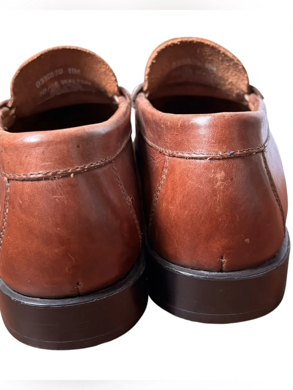 G.H. Bass Walton Penny Leather Loafers Men’s 11M Made in Brazil 11M